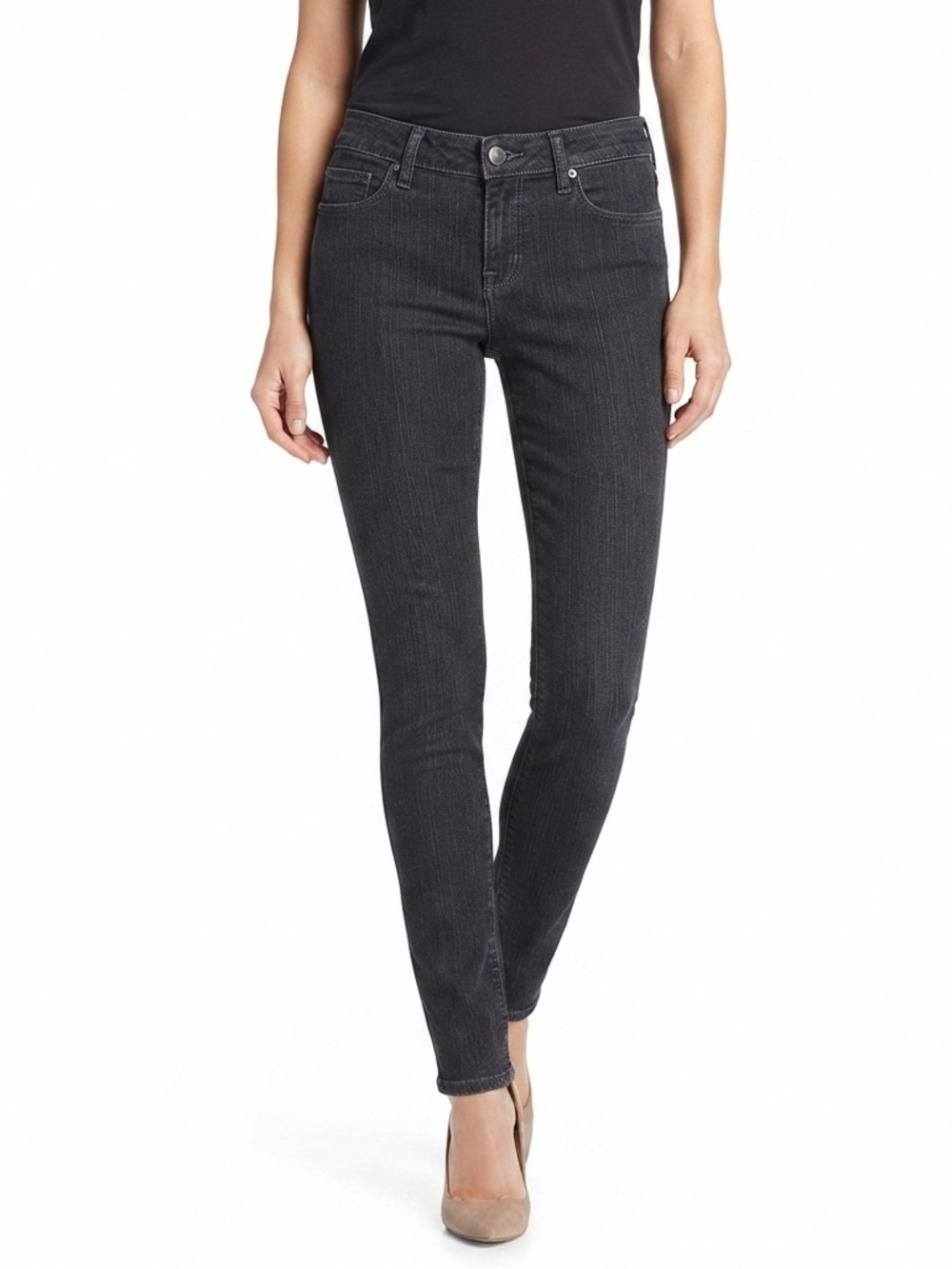 Classic RVT Black Denim Jeans for Women